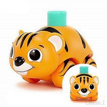 리시안제이 터치앤고 호랑이 돌전 아기 장난감 3개월 아기 장난감