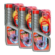 펑크린 더블액션 배수구 세정제 500ml + 배수관 이물질 제거 기구 세트, 3세트