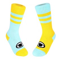 애니 스튜디오 아동양말 ODD 4 MINT / YELLOW 짝짝이 스키양말 스노우보드양말