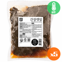 한성 대용량 간장깻잎1kg (실온), 5개