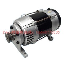 소형 발전기 모터 220v 5kW 7kW 풀리 구리 와이어, 6KW 발전조립품완제품  나무상자, 1개