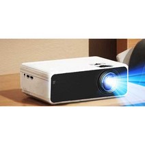 가정용 빔 프로젝터 미니 홈시어터 캠핑용 원룸, 울트라 클리어 스마트 버전