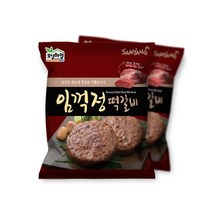 모닝하임 [삼양] 임꺽정떡갈비1200g(100gX12장)X2팩/총24장, 임꺽정떡갈비1200gX3팩
