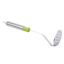 새로운 크리에이티브 감자 으깨는 압착기 품질의 스테인레스 스틸 감자 라이서 가정용 주방 과일 야채 도구 핫, Light Green