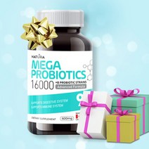 캐나다 네츄라 메가 프로바이오틱스 16000 90캡슐 유산균 160억, 캐나다간식세트