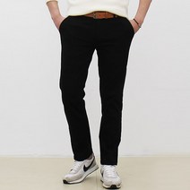 핏콕 남성용 면스판 치노 밴딩 빅사이즈 일자 면바지