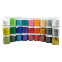 [꼬메빔보] #입자가고운 색모래 250g (27색), 17.회색
