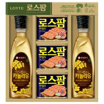 회사 명절선물 거래처 설연휴 식용유 로스팜 선물세트 L3호