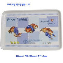 피터래빗 멜라민 쟁반(대) 색상선택, 기본제품구매, 블루