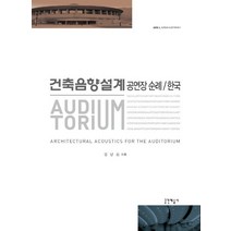 건축음향설계 공연장 순례: 한국, 공간예술사, 김남돈