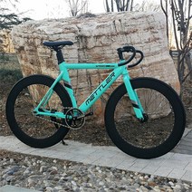 픽시자전거 입문용 초보용 저렴이 고정 기어 알루미늄 합금 700c 52cm 70mm 림 높이 메틀러 머슬 스포크 휠 52cm 25 4mm 스템 27 2mm 시트 포스트 부품, 어번, 52cm(175cm-180cm)