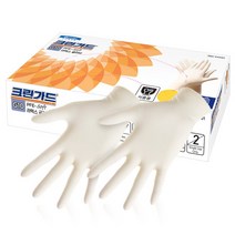 유한킴벌리 크린가드 G10 SOFT 식품용 라텍스글러브 100매 추천, 상세페이지 참조