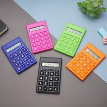 미니 계산기 113x70mm 색상 랜덤 전자계산기 사무용품 사무기기 문구