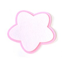 별문자판 2입 펠트 환경미화 꾸미기재료 만들기재료, 분홍