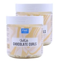 피엠이 화이트 초콜릿 컬 85g 2팩 PME white Chocolate curls