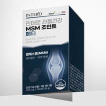 인테로 MSM 조인트 메타 엠에스엠 관절 연골 2개월분, 단품, 단품