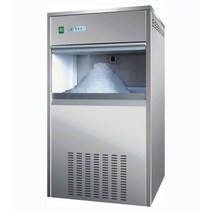기계를 만드는 상업적인 눈 조각 제빙기 100KG/24h 40KG 저장 수용량 te, 한개옵션0