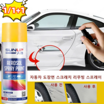 1/1+1 자동차 도장면 스크래치 리무빙 스프레이 친환경 보수 스프레이 모든 자동차적용 가능, 청녹색