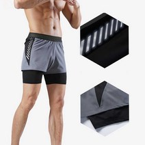 남자 기장 짧은 운동 바지 헬스 마라톤 레깅스 팬츠