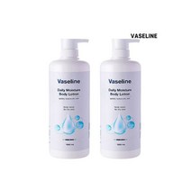 바세린 바디로션 대용량 1000ml 1+1 베이비파우더향 고보습