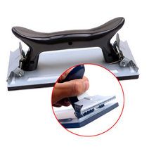 국산 핸드샌더기 만능핸드샌더 샌딩기 사포 손잡이 샌드페파 페이퍼 홀더 샌딩, 2개