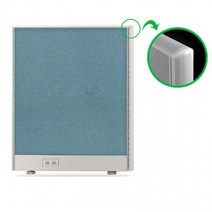 가구샘 알미늄 파티션 H1800 원톤 밝은프레임 OG1058, H1800xW600/PN721
