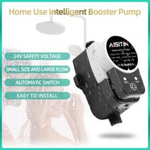 자동 압력 컨트롤러 브러시리스 워터 펌프 16m 24v IP56 홈 부스트 온수기, Manual automatic+180W+미국