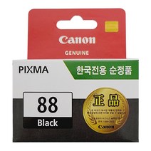 캐논 정품잉크 PG-88, 1개, 블랙