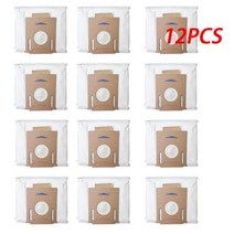 로봇 청소기 걸레 필터 ECOVACS DEEBOT OZMO T8 T8 AIVI DX93 DDX96 T9N8Pro T8MAX T8Power AIVI 진공 액세서리 부품 용 먼지, 12PCS