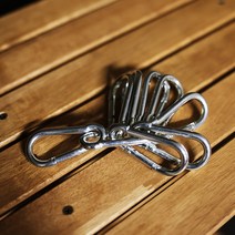 강철비너 5P 고강도 카라비너 캠핑 소자 5cm 6cm 7cm