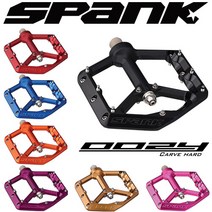 스팽크 우지 산악자전거 MTB 전용 평페달 Spank Oozy Pedal, 블랙