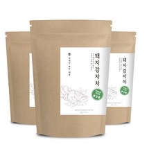 자연지애 국내산 볶은 대왕 돼지감자차 300g, 3개