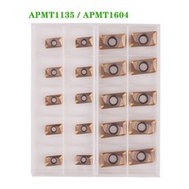 초경 인서트 APMT1604 PDER HT JP4020 밀링 선삭 공구 CNC 선반 기계 부품 금속 밀 커터 APMT 블레이드, [01] APMT1604 HT JP4020, [04] 100PCS