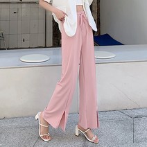 앞트임 밴딩 팬츠