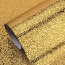 PVC필름 주방 내유성 방수 스티커 알루미늄 호일 스토브 캐비닛 자체 접착 벽 DIY 벽지 60x10 200cm, [02] 60CM, [08] Tengwenjin 2M
