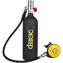 미니산소통 휴대용 스킨스쿠버 다이빙 잠수용, 패키지 1(대형 가스 실린더 및 소형 가스병