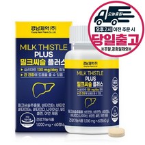 경남제약 밀크씨슬 플러스 1 000mg x 60정, 1개, 단품