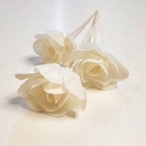 [캔들레이디] 디퓨저 꽃스틱 -로사스틱 3p, 화이트