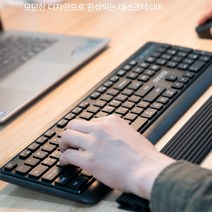 제닉스 오비스WC2 키보드 마우스 무선 콤보-블랙, 365바운스 본상품선택, 365바운스 본상품선택, 365바운스 본상품선택