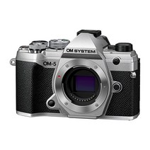 OLYMPUS OM 시스템 OM-5 카메라 바디 실버, Silver