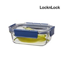 락앤락 탑클라스 직사각 630ml 블루 LBG428, 락앤락 탑클라스 LBG428 블루