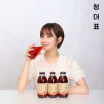 청대표 문경 오미자청 원액 액기스 500mL 오미자즙 차, 오미자, 선물형, 6병