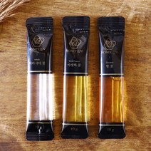 허니럽 꿀 스틱 10포 천연 토종 벌꿀 답례품 선물, 아카시아 야생화 밤꿀 10g 10포(랜덤구성)