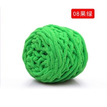 자이언트얀 초거친 아이스바 실타래 뜨개질 머플러 수제 diy 선물 겨울 직접 부드러운 손, 08 과록色08과록