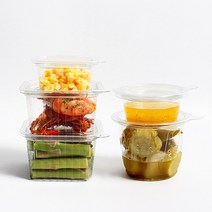 더팩컴퍼니 원터치 사각소스용기(대) 500개 1500개, 1세트