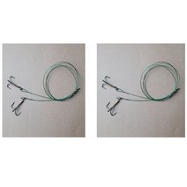 갈치 삼치 고등어 민물장어 와이어 세바늘채비 두개