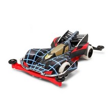 타미야 Beak Spider Premium Super II Chassis 미니카, 혼합 색상, 1개