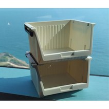 적층식 철제 부엌 선반 수납장 팬트리 정리함 주방 공간박스 다용도실 조립식 틈새 보관함, 2단