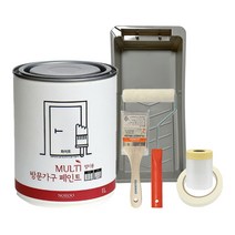 하우홈 노루 친환경 수성 페인트 방문가구용1L 문1개 패키지(선택가능), 에보니페인트메이트set, 1l, 1개