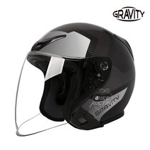 그라비티 G-7 카카오 오토바이 가성비 초경량 오픈페이스 헬멧, 2XL